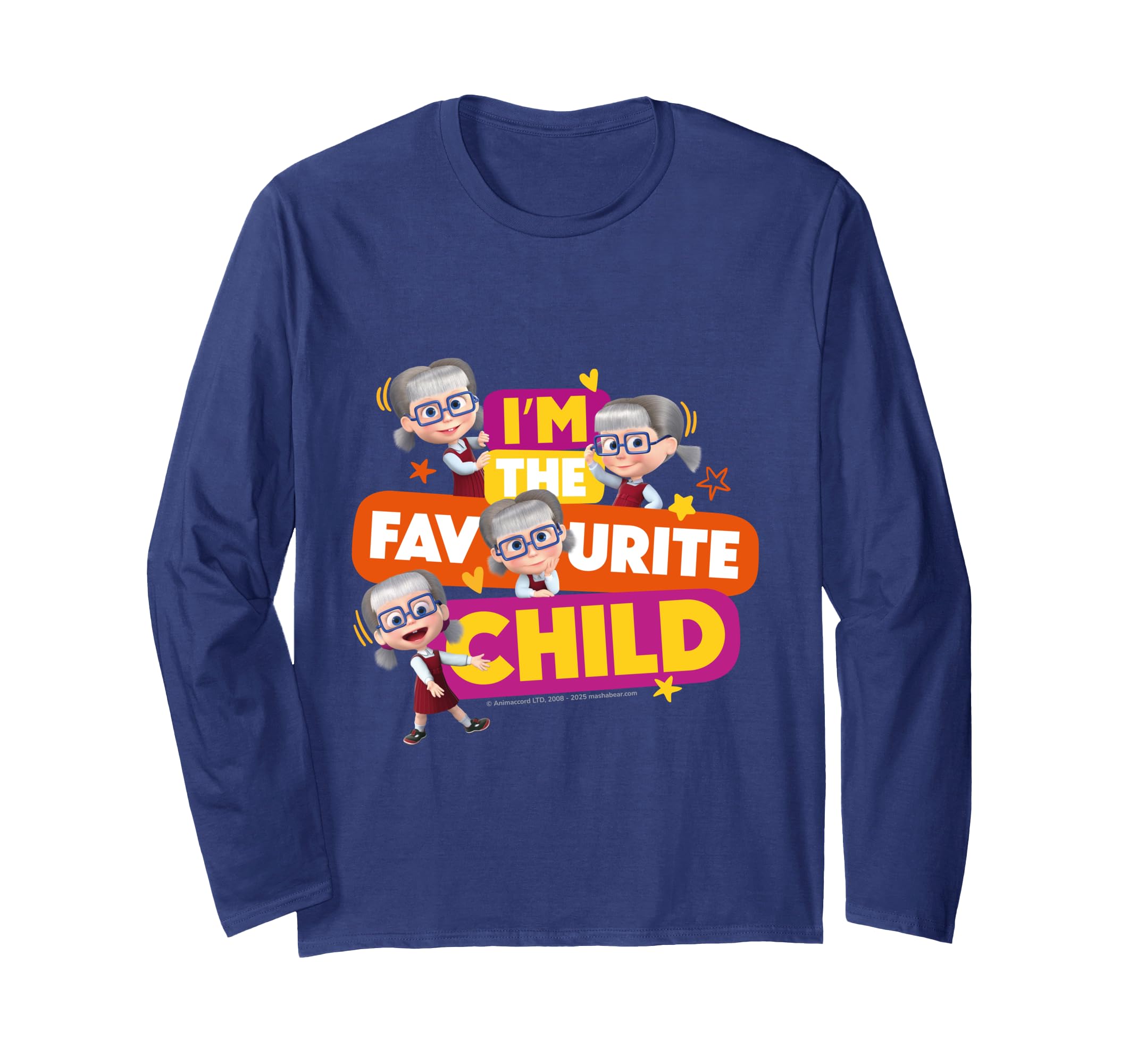 Favourite Child Friends. Long-Sleeve T-Shirt синий
