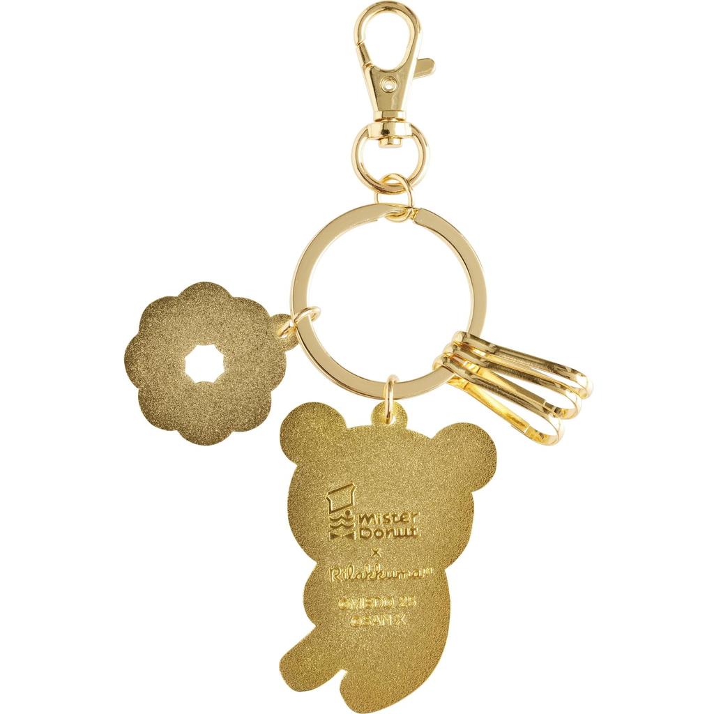 San-X "Rilakkuma X Mister Donut" Keychain Rilakkuma AB34401 H65 X W45mm