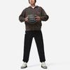 Li Ning Badfive Solid Color Loose Fit Jogger Pants Men Bottoms Black AKLT843-4