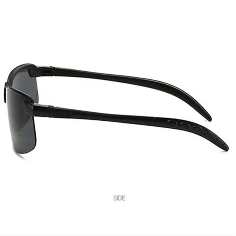 Men's Half-Frame Cycling & Fishing Sunglasses - Day/Night Vision