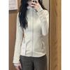Lulu Original Women's Windproof Softshell Hooded Jacket for Yoga - Breathable Autumn/Winter Coat