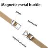 New Metal Lock 8mm Thick Elastic Flat Laces Elastic Magnetic Lock Shoelaces Sneakers Running Tennis Lazy Shoelace Accessories