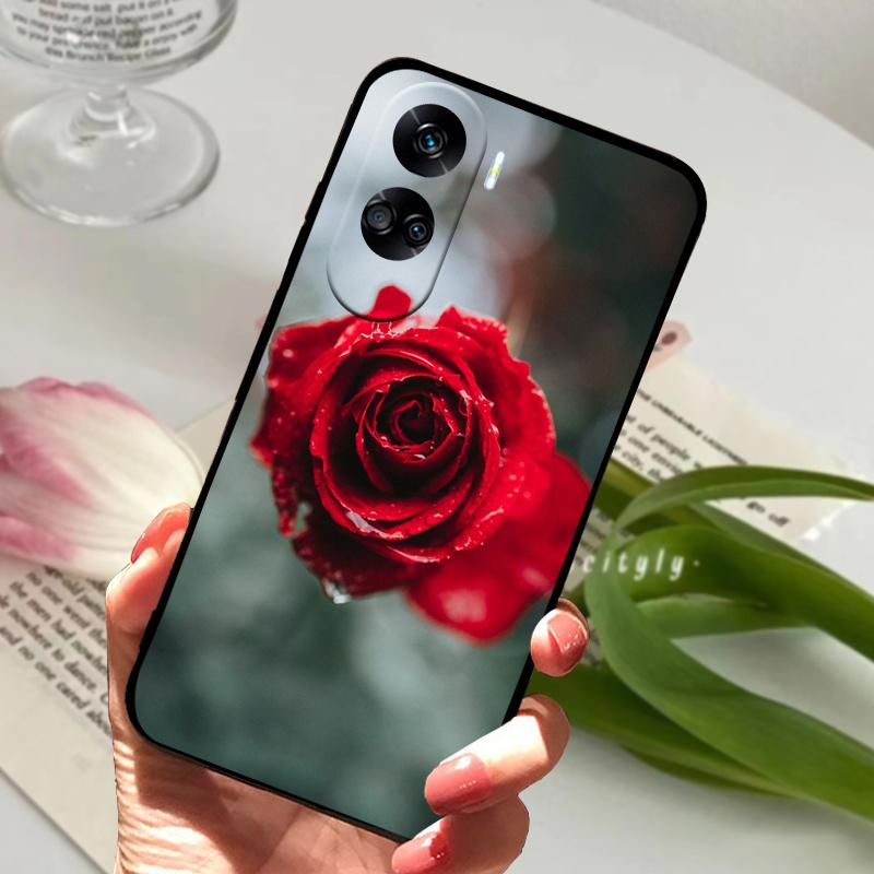 for Coque Honor 90 Lite Case Wolf Lion Silicone Back Cover Phone Case for Honor 90 Lite 5G Soft Case Honor 90Lite 90 Light Funda