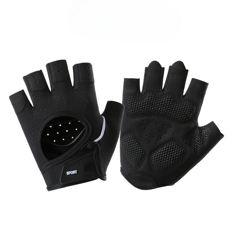 

Новые фитнес-перчатки с полупальцами для мужчин и женщин, противоскользящее оборудование, подтягивания на перекладине, защита от мозолей, спортивные велосипедные перчатки XL