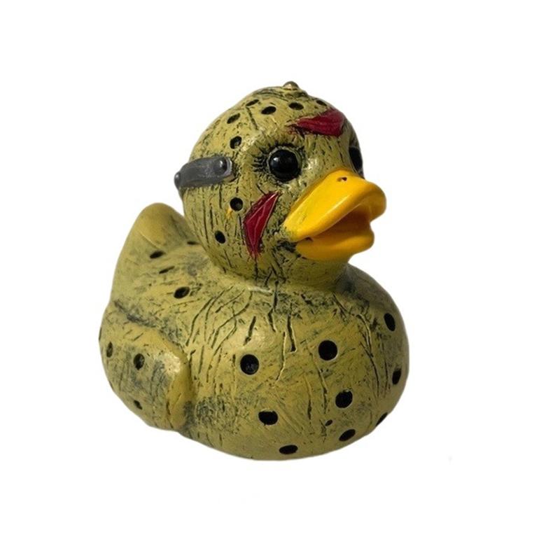 Klassische Horrorfilmfigur Ente Halloween Horrorfilm Ente Büro Schreibtisch Auto Armaturenbrett Dekoration Halloween Sammlerstück
