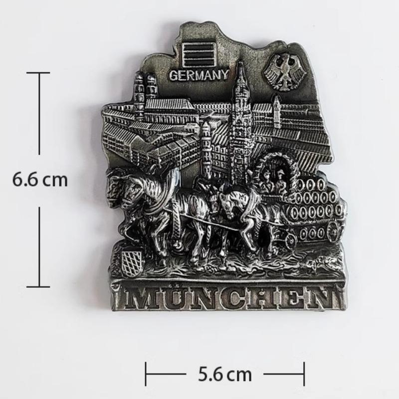 Germany Travelling Souvenirs Frankfurt Fridge Magnets Hamburg Bayern Schloss Neuschwanstein Bremen Fridge Stickers Wedding Gifts