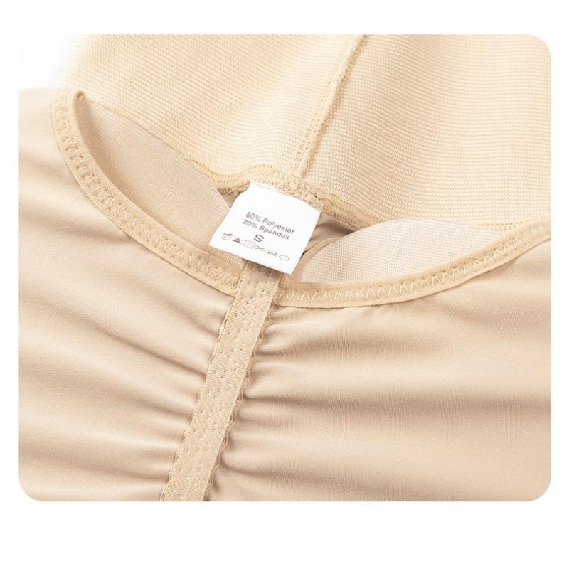 High Waist Butt Lifter Lace Trim Shapewear Shorts