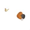 Golden Birds Figurine Animal Statue Modern Home Decor Ornament Bird Sculpture Decorative Clock Wall