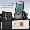 Armor Slide Camera Lens Case For Samsung Galaxy S26 S25 S24 S23 S22 Ultra Plus Magnetic Car Mount Foldable Kickstand Cover