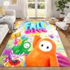 Fall guys Carpet Door Mat for Living Room or Bedroom Protective Mat Under Chair Office Decoration Christmas Gift Birthday Present