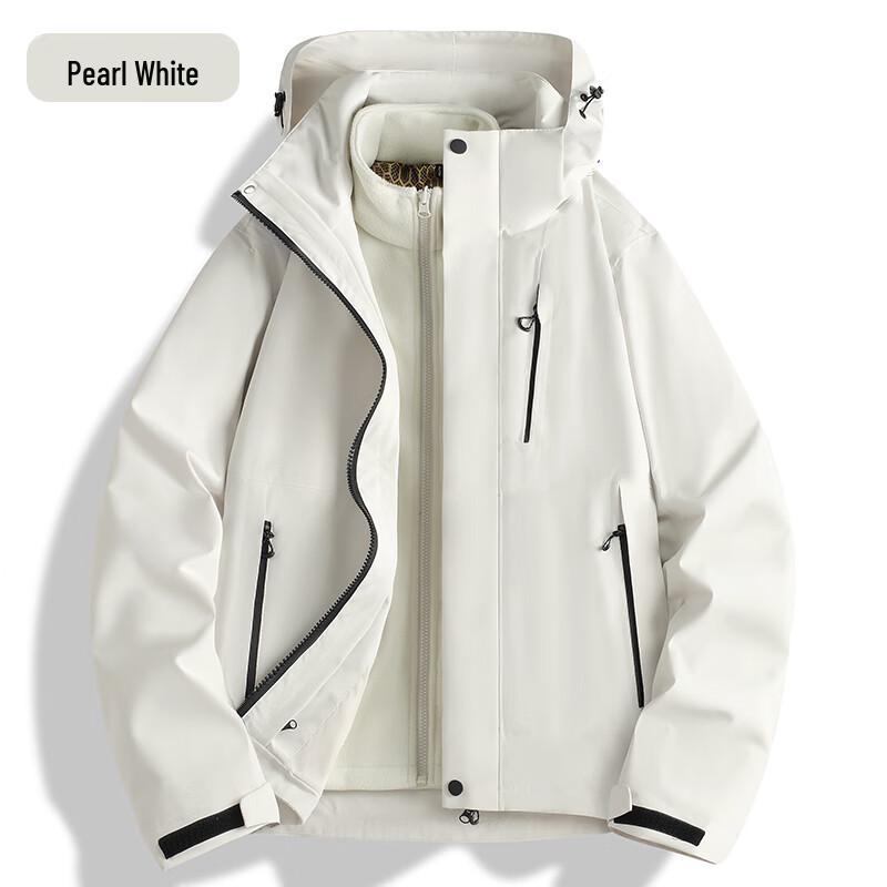 JOHLIN DREAM Couple s Multi-Color 3-in-1 Outdoor Jacket XS