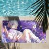 VTuber Todoroki H-Hajime Singer Towel Soft Lightweight Anti-Sand Large Beach Towel Quick-Drying Bath Sports Family