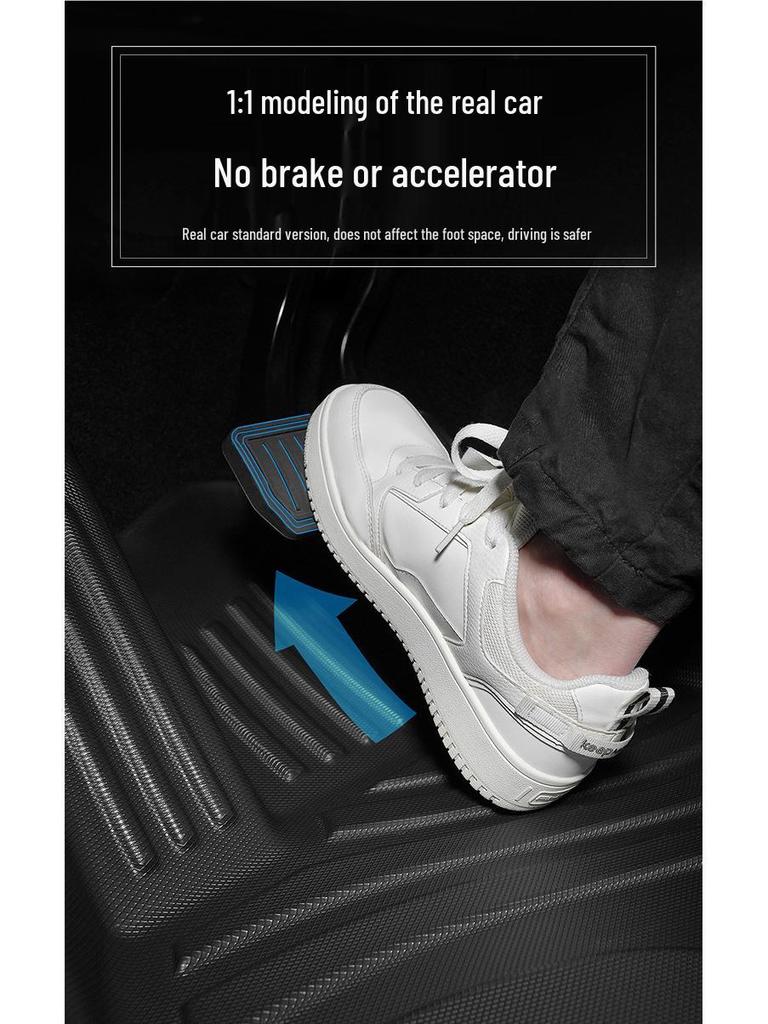 Waterproof Non-Slip Car Floor Mats for Honda Avancier, Acura MDX, Crider - Easy To Clean, One-Piece Design