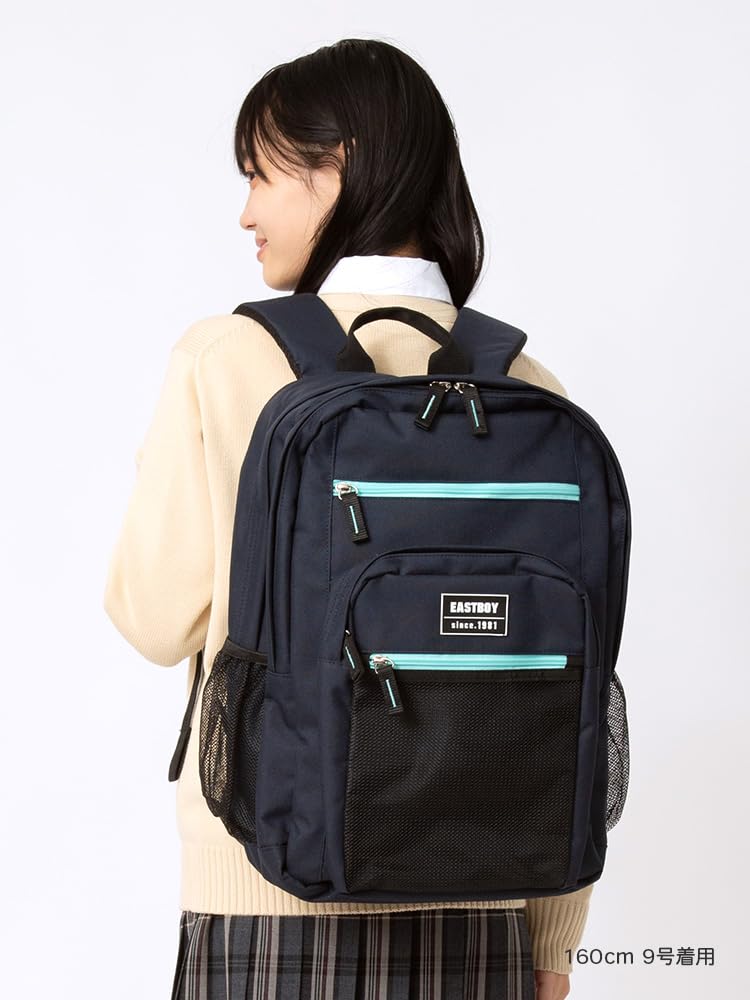 EASTBOY Sports Backpack 4209180 Black X Lavender (941) <32L/Water-repellent Fabric>