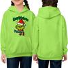 Children's Long-sleeved Loose-fitting Pullover Hoodie With Drawstring And Solid Color