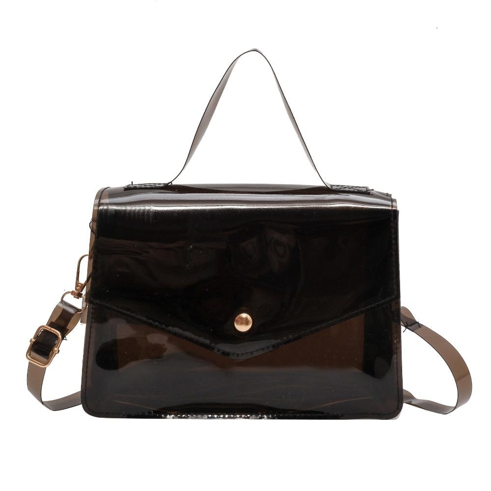 Waterproof Clear Tote Bag Portable Handbags Simple Women's Bag  Commuting