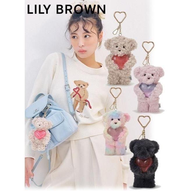 (10% OFF & 300 yen OFF for a limited time) Lily Brown / Lily Brown [LilyBear] Hug heart charm 26 Spring/Summer LWGG261336