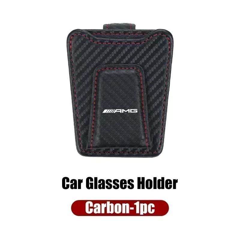 Car Visor Sunglasses Clip Glasses Storage Rack For Mercedes Benz AMG A B C E S Class A180 CLK CLA GLE W212 C200 C300 W204 W205