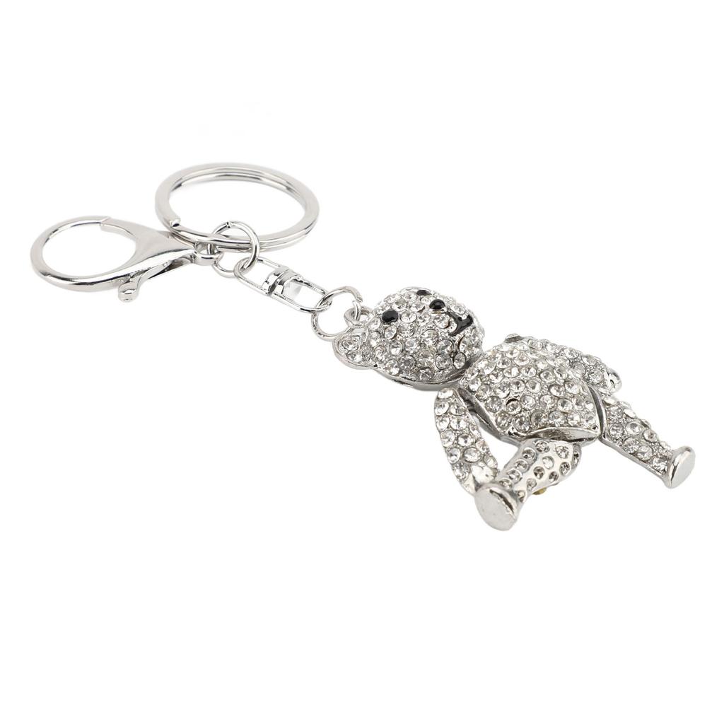 Keychain Artificial   Pendant Keychain Rhinestone Car Key Keychain For Bags Wallets Backpacks