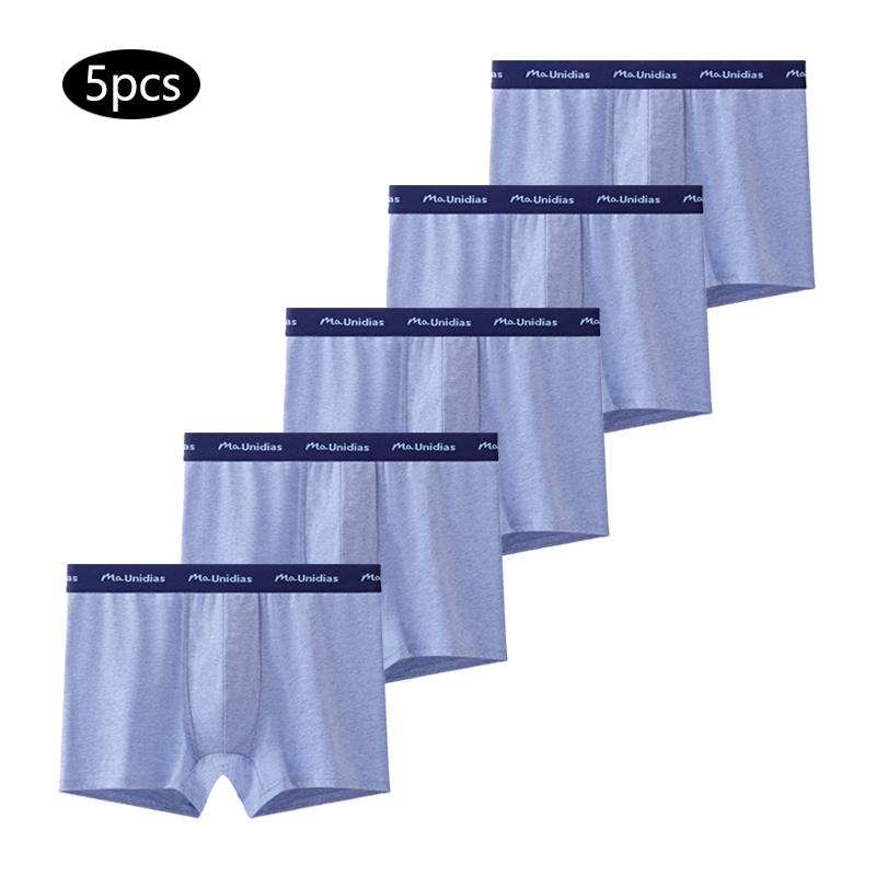 5pcs Boxers Mens Underpants Cotton Men's Panties Sexy Letter Elastic Band Underwear For Man Boxer Shorts