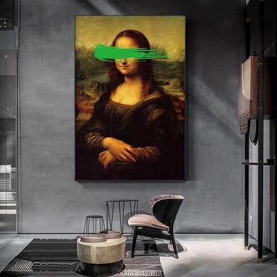 Mona Lisa von Leonardo da Vinci, Reproduktion, berühmtes Ölgemälde auf Leinwand, Kunstposter und Drucke, Wandbild für Wohnzimmer
