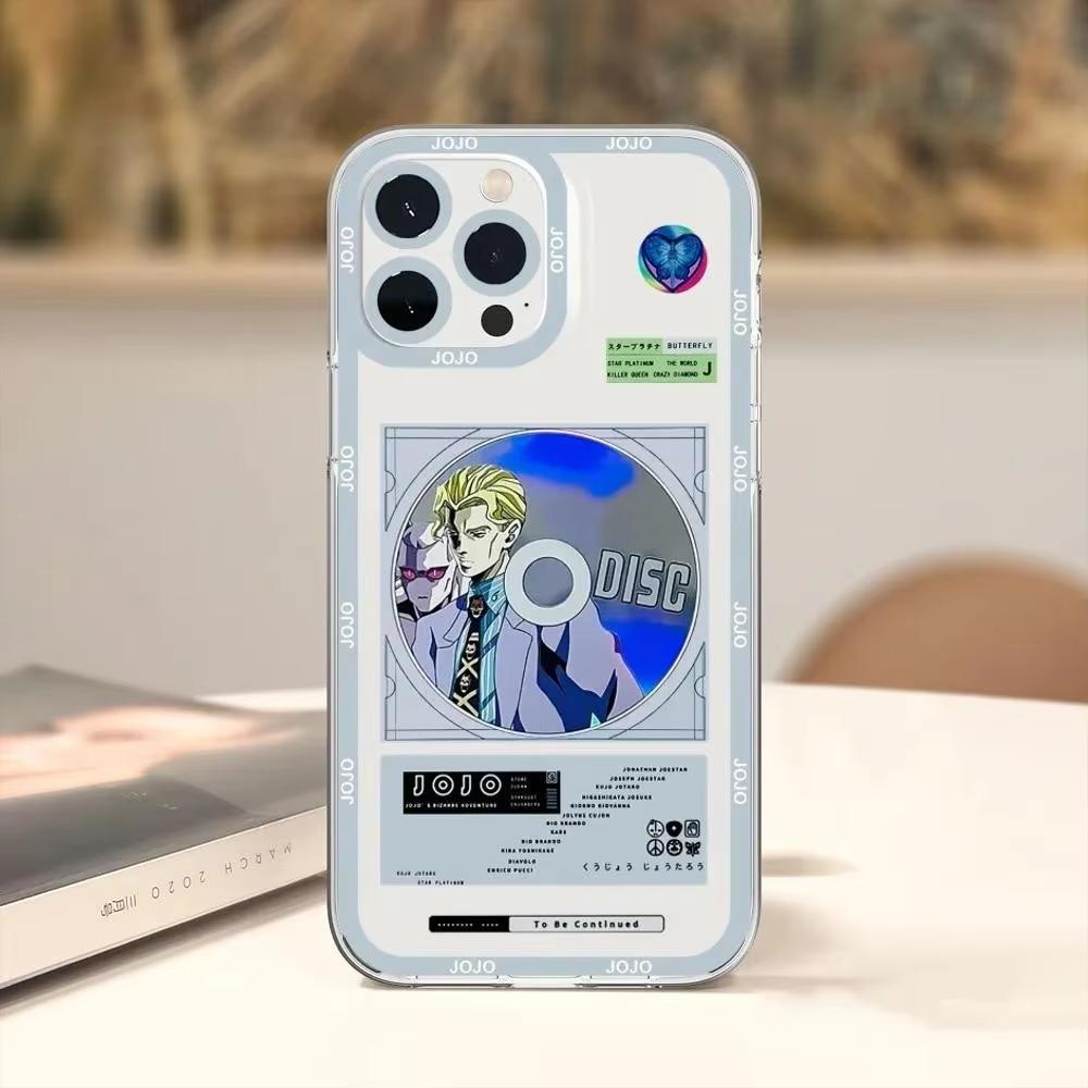 JoJo's Bizarre Adventure Phone Case For iPhone 16 15 14 13 12 11 Pro Max XS X XR 7 8 SE Cover