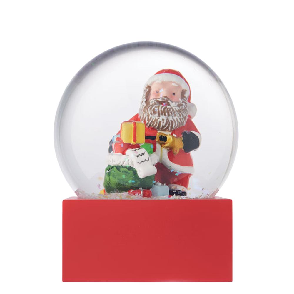 MidOcean Santisimo Glass Christmas Snow Globe