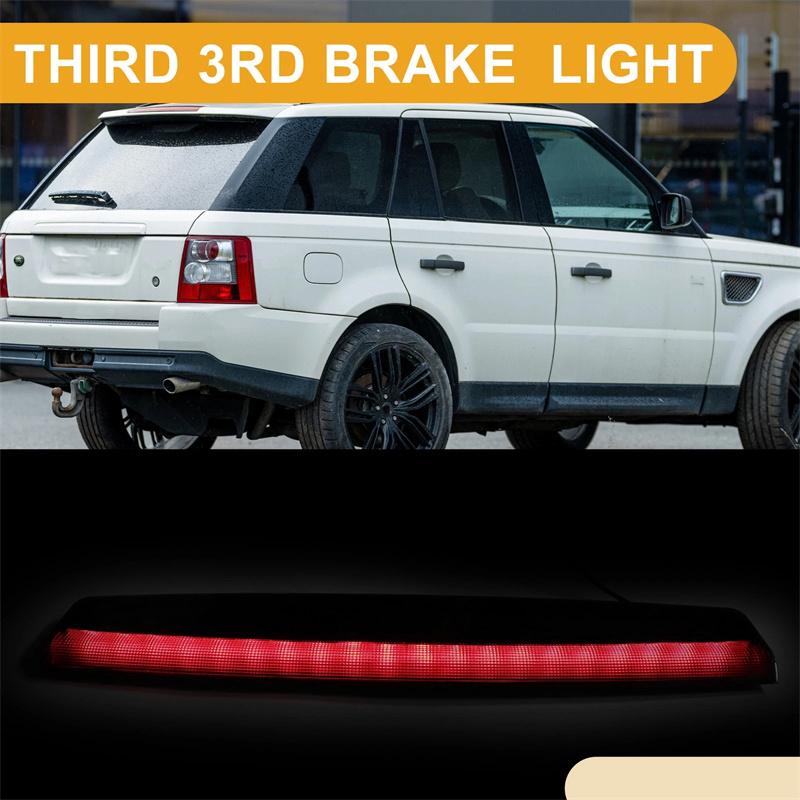 For Range Rover Sport 2006 2007 2008 2009 Xfg000071 Black Lens Rear High Level Third 3Rd Led Brake Stop Light Lamp