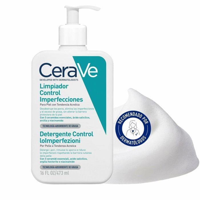 Crème visage - CeraVe - BLEMISH - 473 ml - Gel non comédogène - Peaux grasses