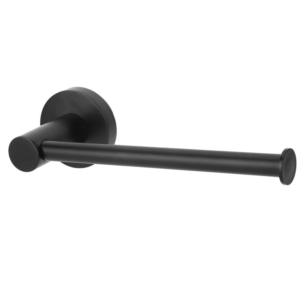 

Stainless Steel Toilet Paper Rack Black Roll Paper Shelf High Quality Tissue Holder Space Saving