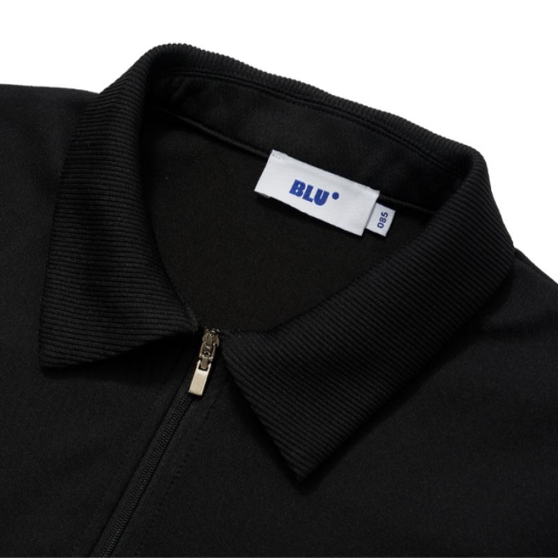 Blu Dot Essential Short Sleeve Polo Shirt Bk