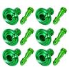 Aluminum Decorative Rivet Screws 6 Pack For Motorcycle Frame Cover Anodized Easy Installation