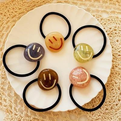 Women's Smile Hair Band (5 Colors with Cute Smiles)