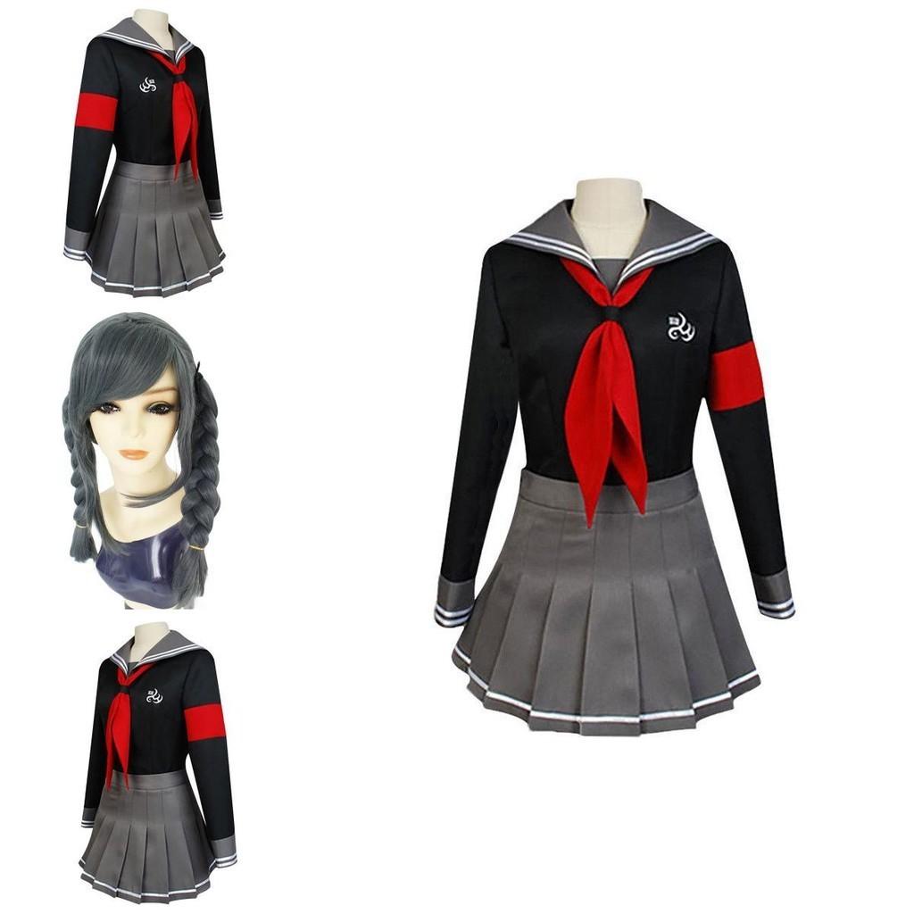 Danganronpa Peko Pekoyama Cosplay Kostüm Uniform Lebhaftes Hochwertiges Design