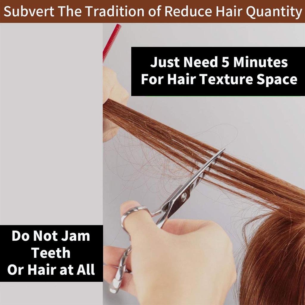 SANGELAR 6 Inch 9pcs SilverFamily Cut Hair Scissors Set Hairdressing Barber Tools Necessity Home Shear Cheap Set,Fashion Hairdressing Tools