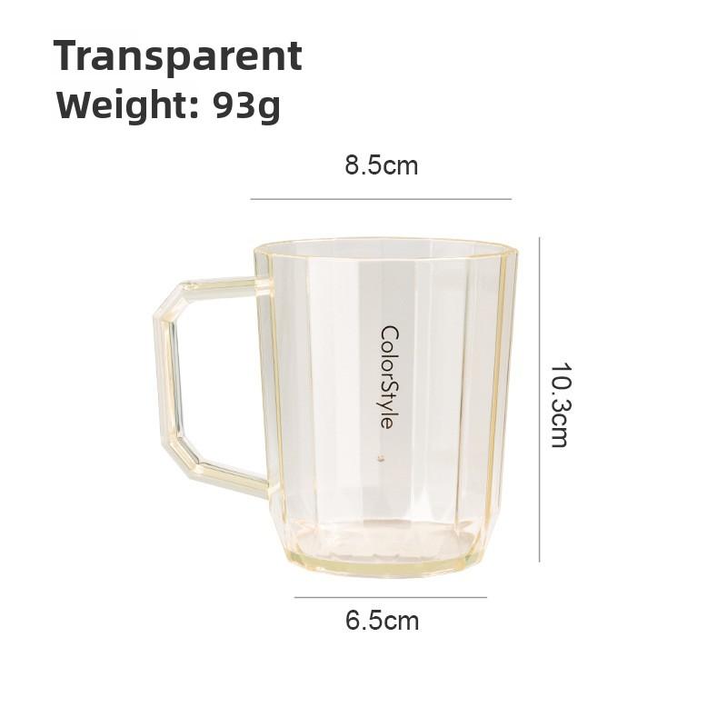 Creative Home Use High-end Couples Cup with Handle for Student Dormitory Toiletries