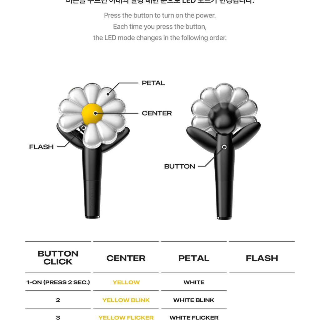 [Sofort lieferbar] Bigbang G-Dragon Offizieller Lightstick