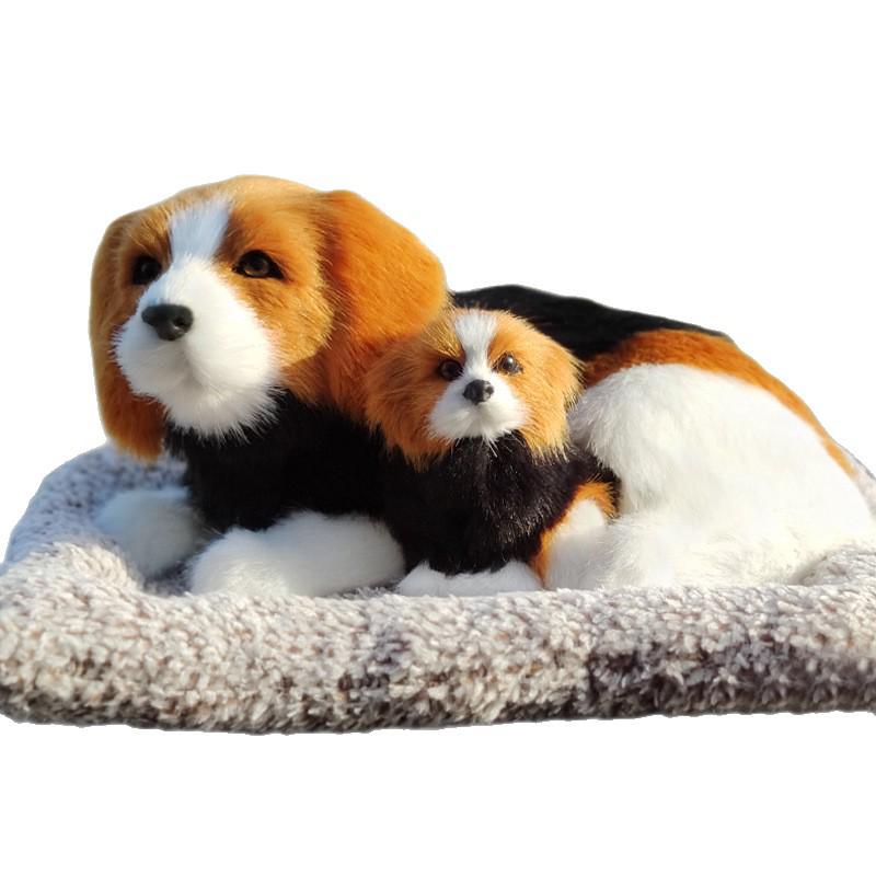 Car Interior Bamboo Charcoal Plush Dog & Cat Ornaments for Formaldehyde Removal