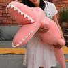 Crocodile Shape Plush Pillow Soft Stuffed Animals Doll Haugging Pillow Lumbar Back Doll Great Gift For Kids Birthday