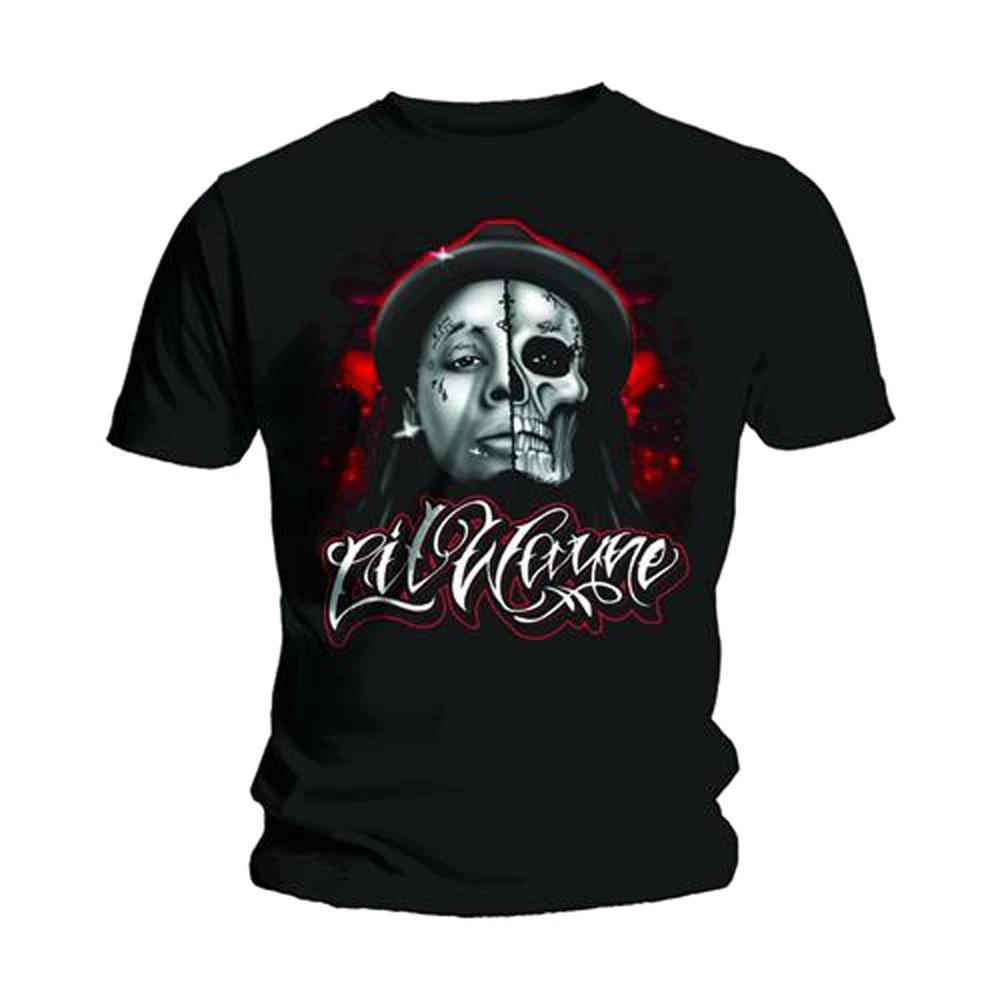 Lil Wayne Skull Sketch Unisexs Tshirt Unisexs L