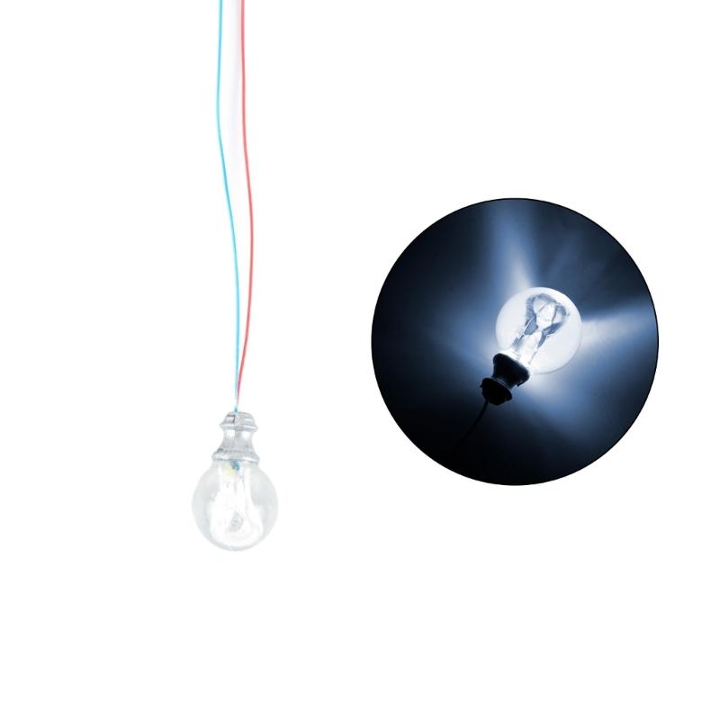 10 Stück LED Deckenleuchte Lampe Spur HO für Sandtisch Übung Deckenlampe für Puppenhaus Schlafzimmer, Küche und Badezimmer