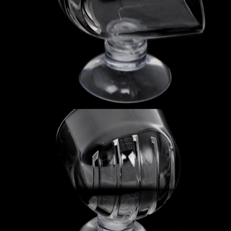 Fischfütterungsbecher Rote Wurm Fütterung Aquarium Futterkegel-Becher mit Saugnapf Aquarium Fütterungsbecher Fütterungsbecher