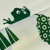 Dyeing Anbo Tenugui Zodiac Perorin Authentic Dyed Cotton Tokuoka Made In Japan 35cm X 100cm "2025 Green" 100%