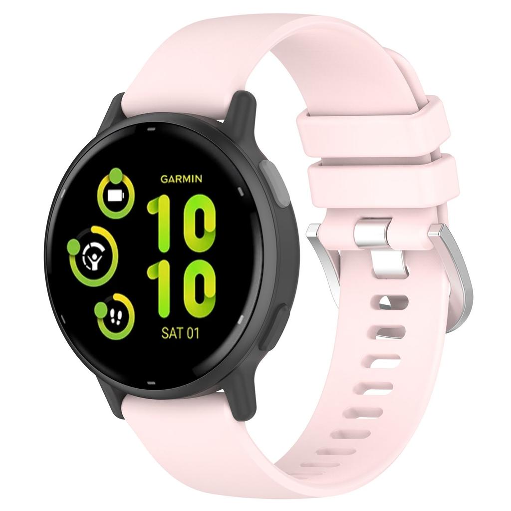 18 mm klokkereim For Garmin Venu 3S reim For Garmin Forerunner 255S music og Garmin Forerunner 265S music Erstatningsreim