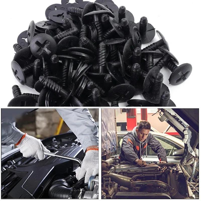 Screw Fixing Rivets Car Headlight Engine Battery Cover Mount Screws Grille Slam Panel Fastener for VW T5 Transporter 7H0915450