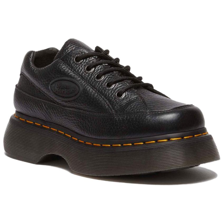 Dr. Martens Buzz 5 Leather Minimalist Fashion Casual Shoes Women Shoes Black 41060001
