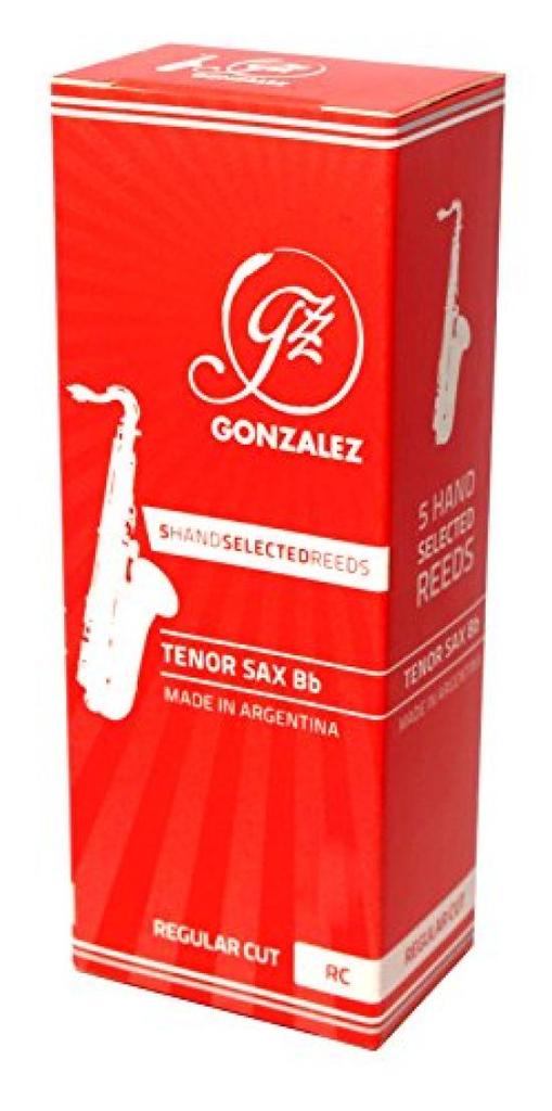 Gonzalez Reeds Regular Cut [RC] Gonzales Tenor Saxophone Reeds Regular Cut (1-12)