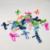 40pcs 3D Printed Colorful Gothic Horror Skull Statues Retro Terror-Themed Plastic 3D Printed Toys Skull Decorations for Home Car