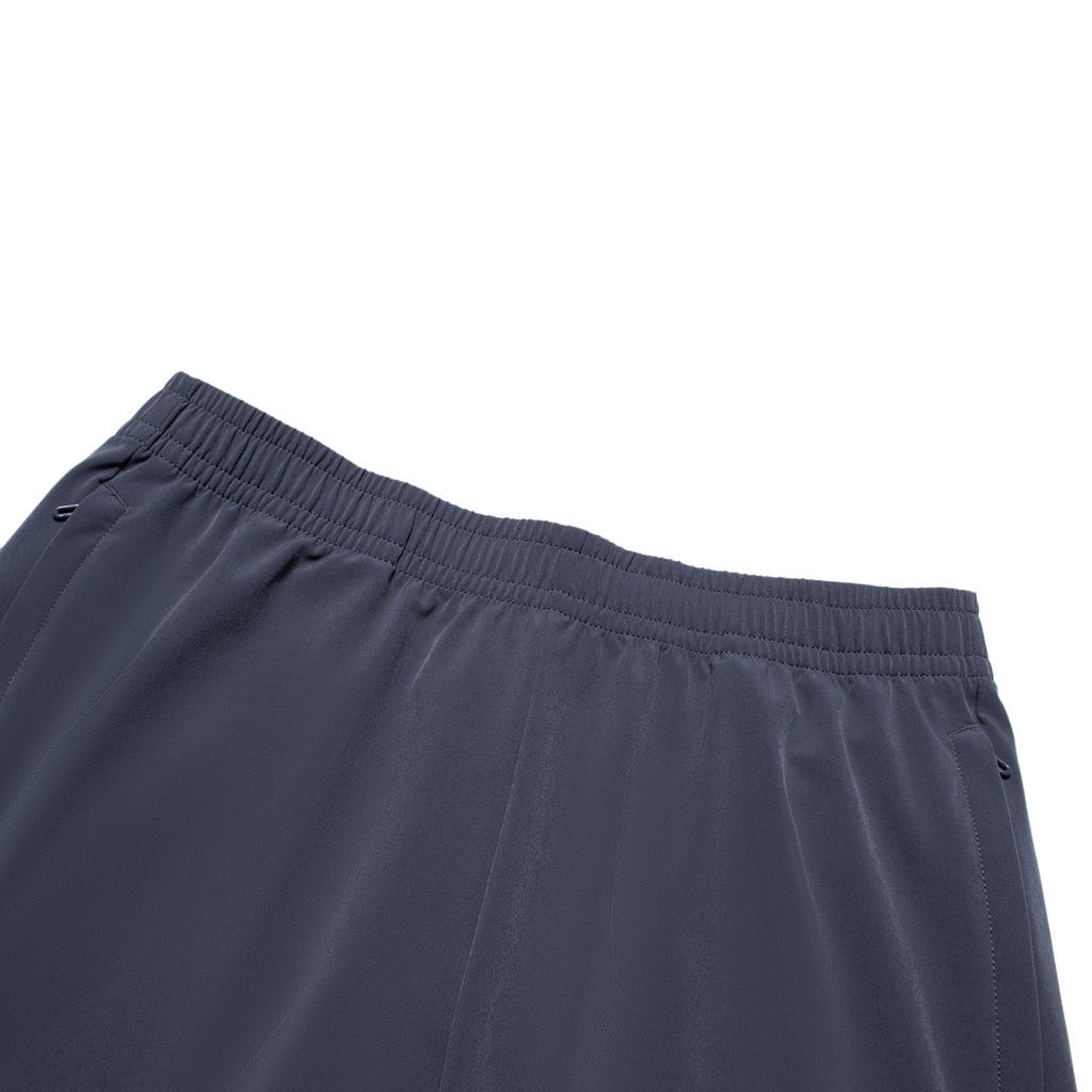 Li Ning Fitness Series Mid-Rise Solid Quick-Dry Woven Sports Pants Men Pants Cool-Black AYKU657-6