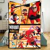 The Incredibles Theme Printed Blanket - Perfect for Couch, Bed, Travel & Outdoor Use | Machine Washable, Cozy & Durable.
